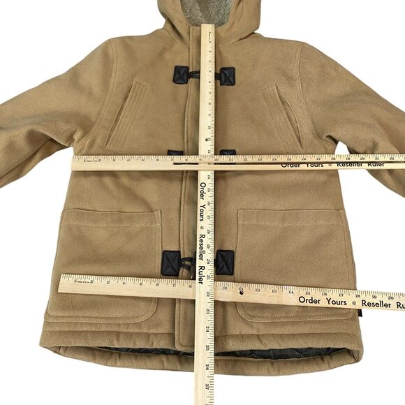 Hawke & Co Jacket Girl's 14/16 Camel Heat Insulated Hooded MSRP $130 - Picture 8 of 16